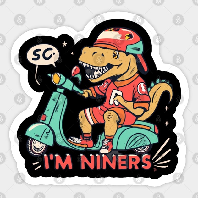 49 ers football,49 ers football funny design Sticker by Nasromaystro